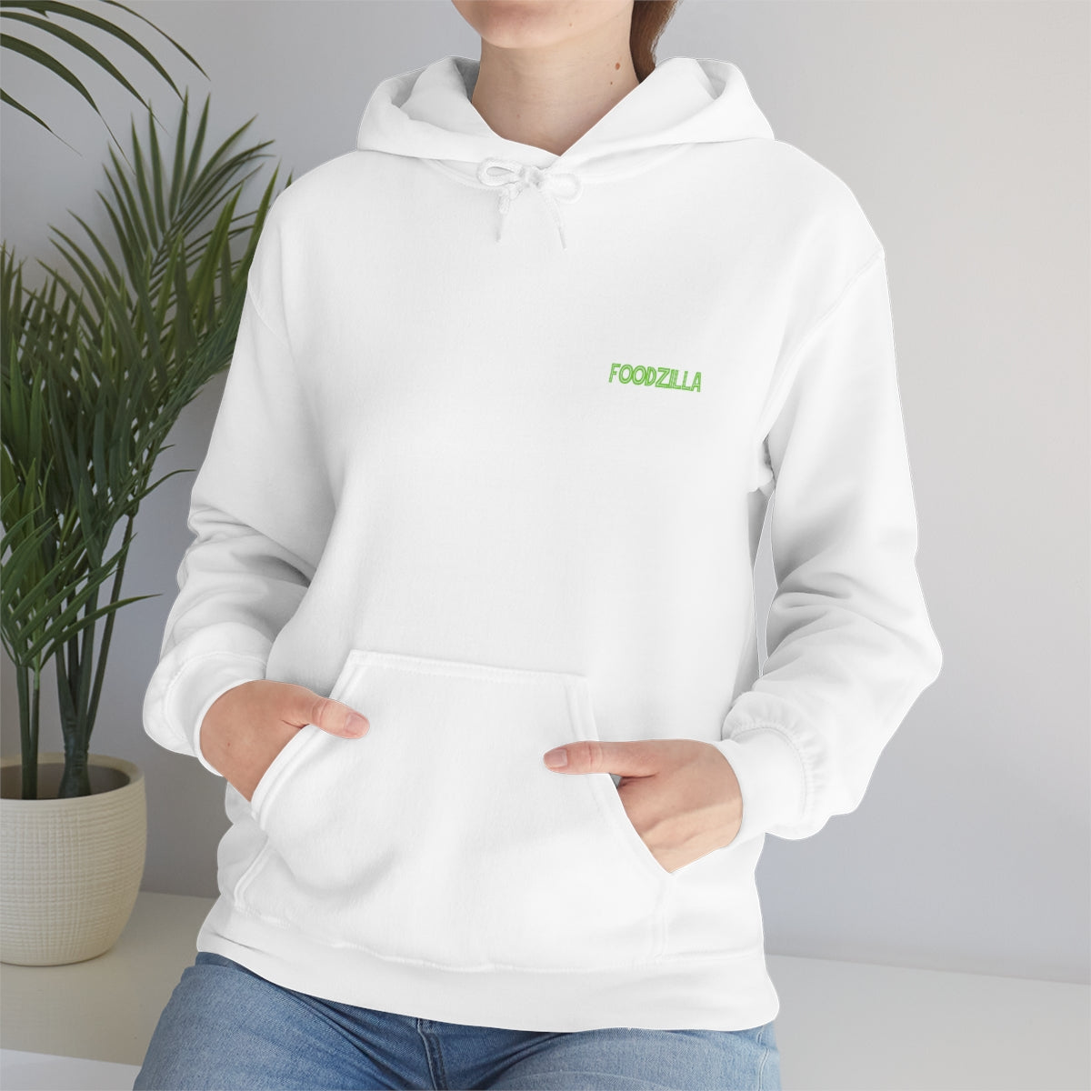 Sweat à capuche noir FoodZilla