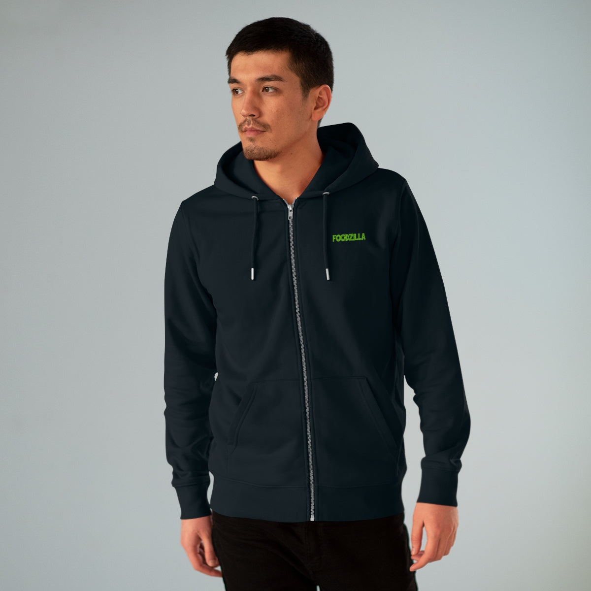 Veste à capuche noire FoodZilla