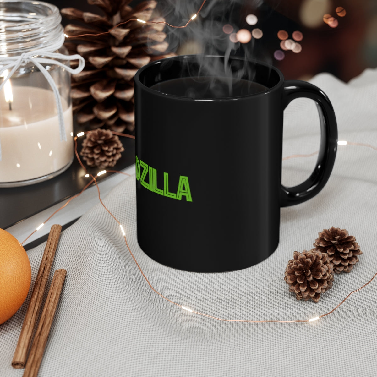Tasse noire Foodzilla