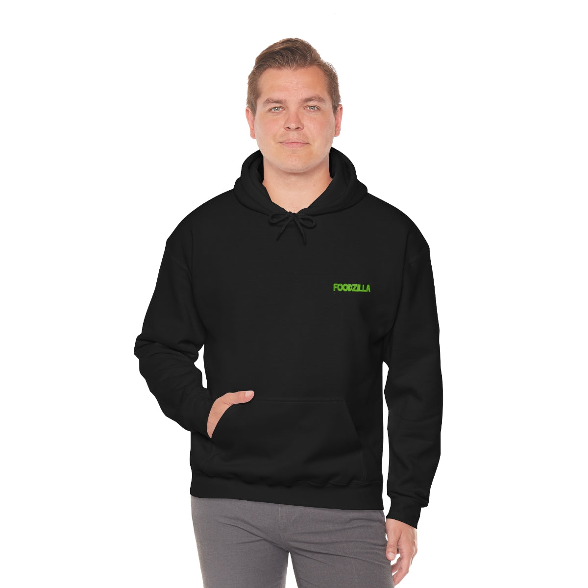 Sweat à capuche noir FoodZilla