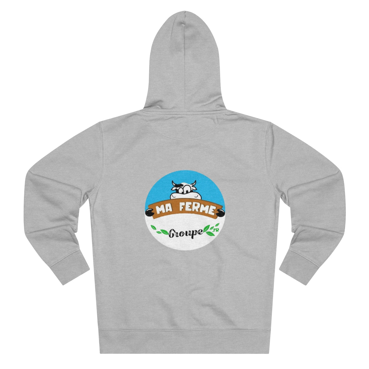 Veste à capuche noire Ma Ferme Groupe