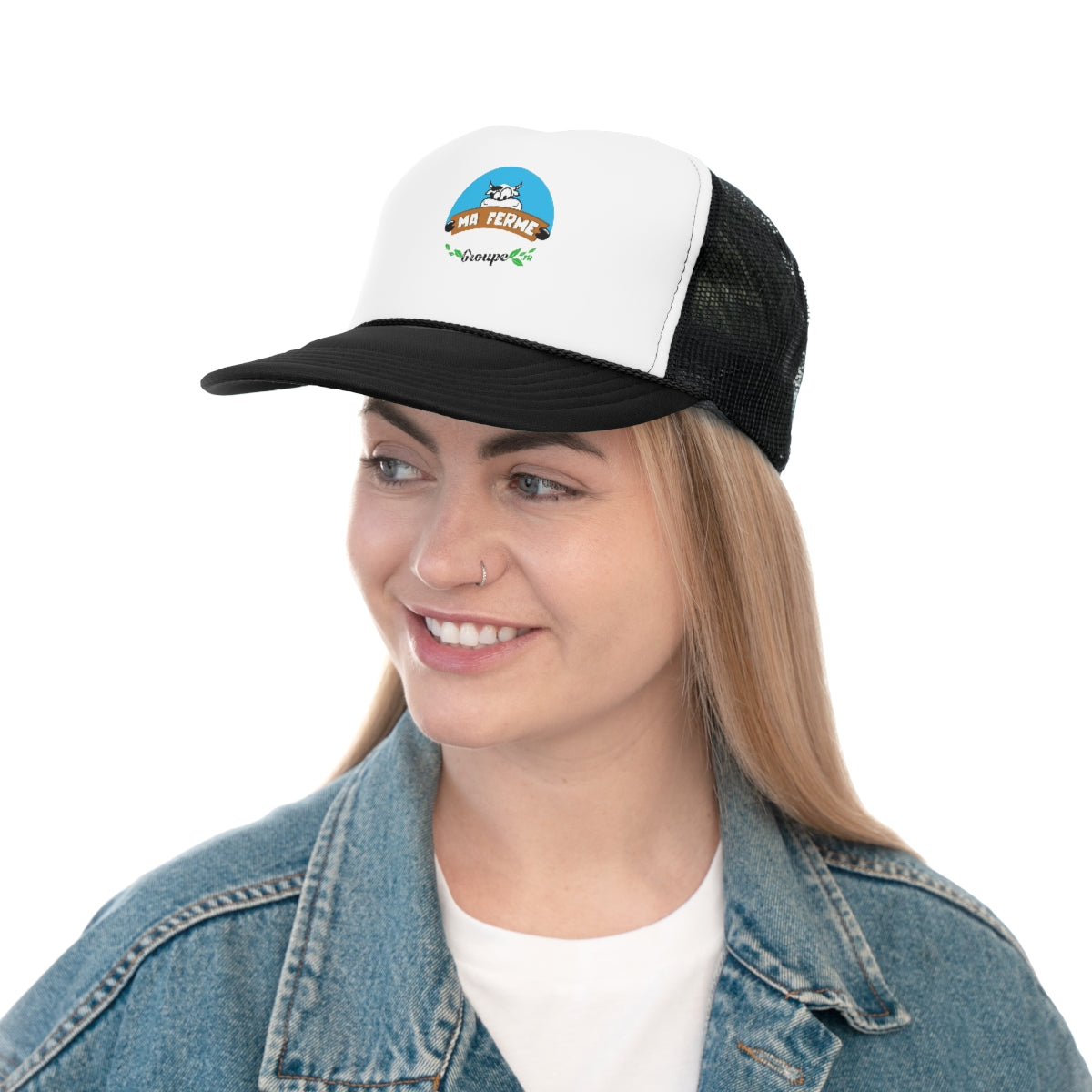 Casquette noire MaFermeGroupe