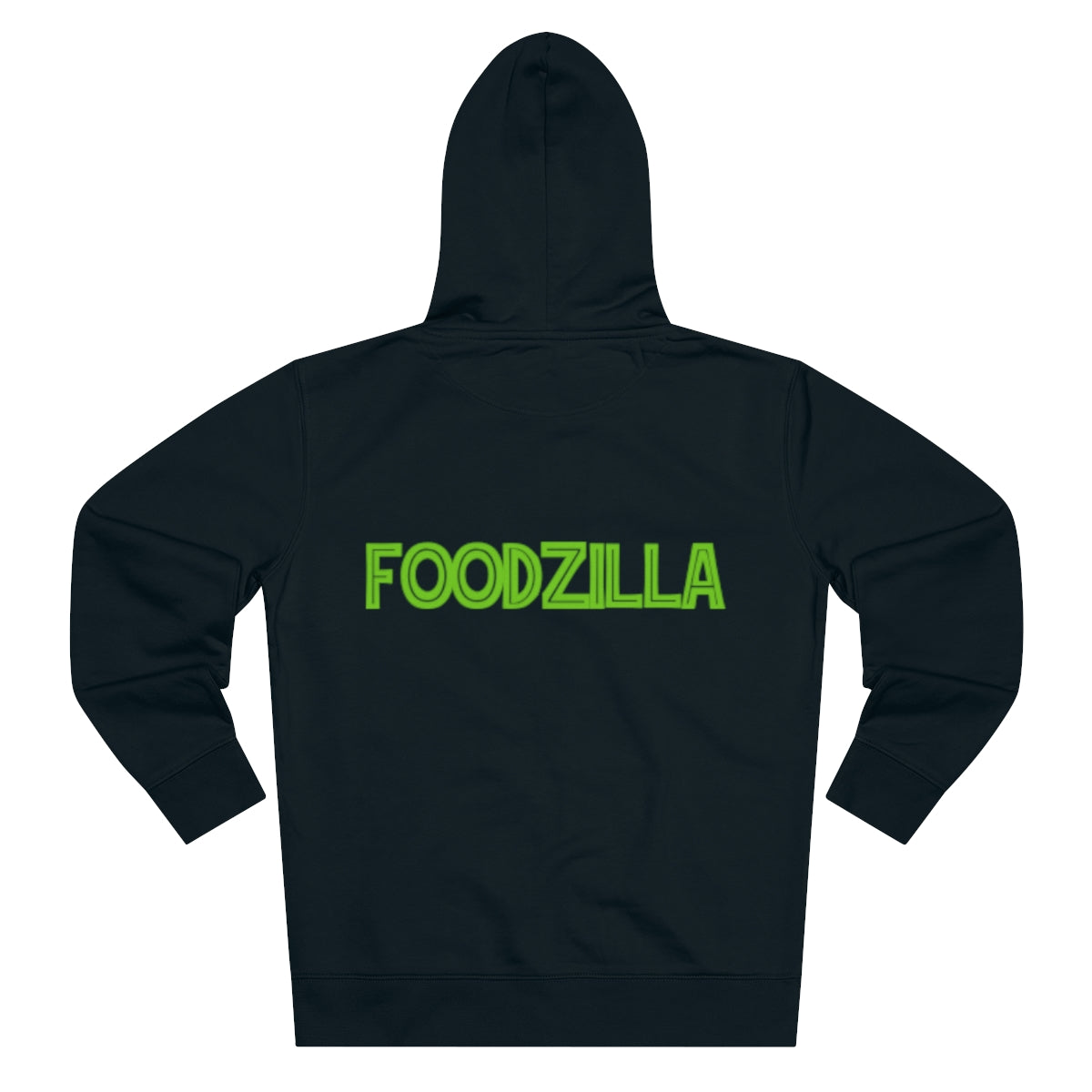 Veste à capuche noire FoodZilla