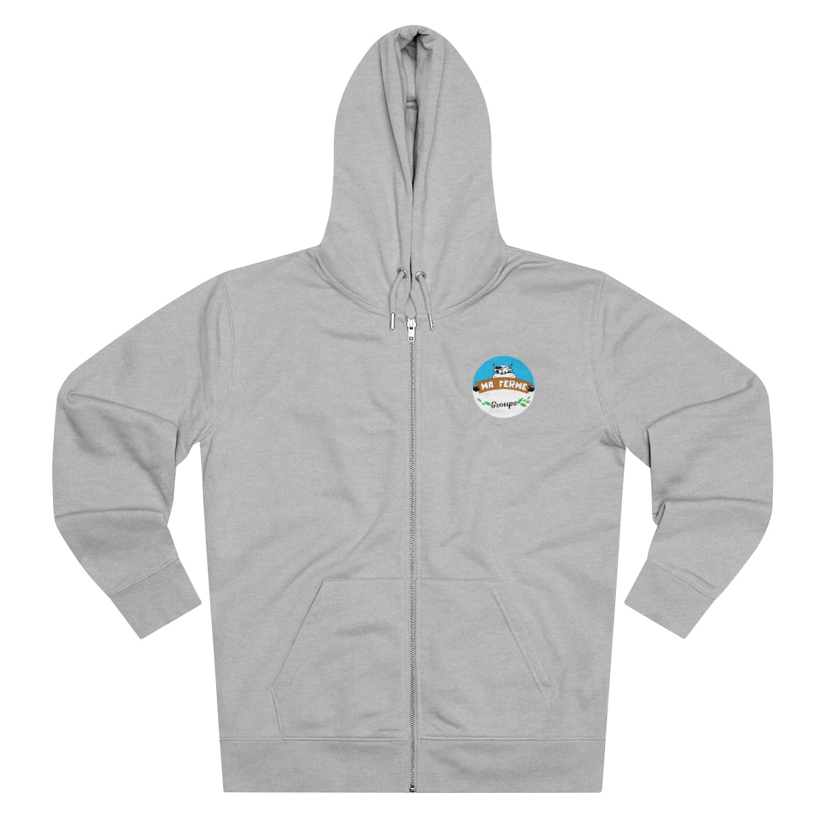 Veste à capuche noire Ma Ferme Groupe