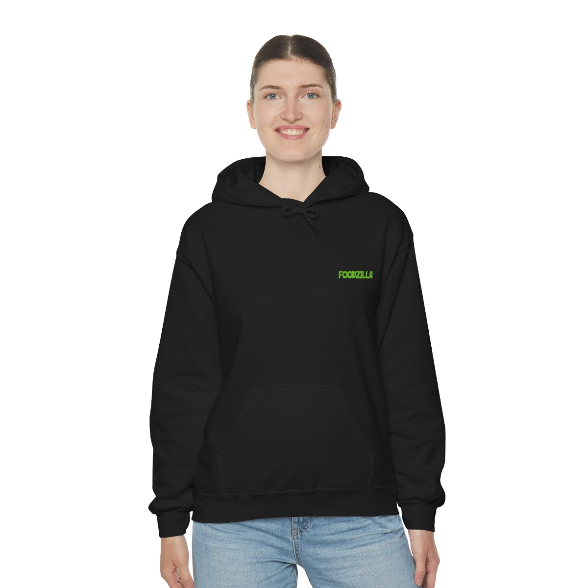 Sweat à capuche noir FoodZilla