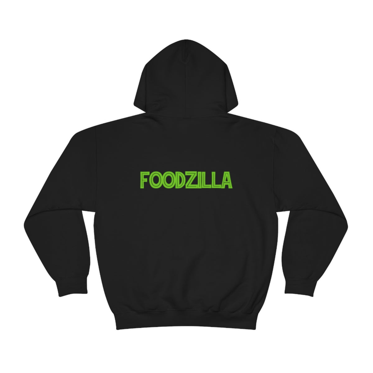 Sweat à capuche noir FoodZilla