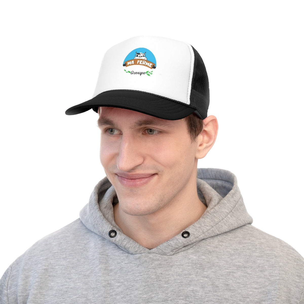 Casquette noire MaFermeGroupe