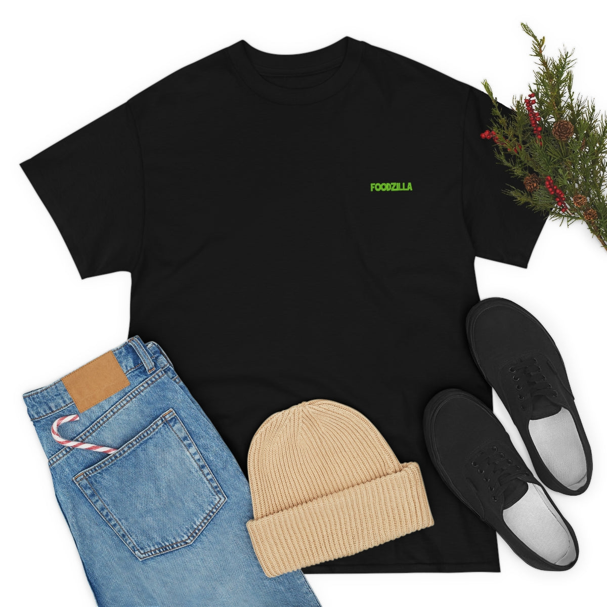 T-shirt noir FoodZilla